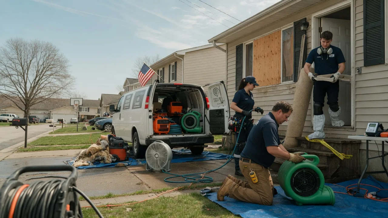 Water Damage Restoration in Wheatland, ND near me